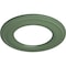 Ekena Millwork Bradford Classic Ceiling Medallion (Canopies up to 8 5/8"), 13"OD x 7 1/2"ID x 3/4"P, Athenian Green CM13BRAGF - alternate 3
